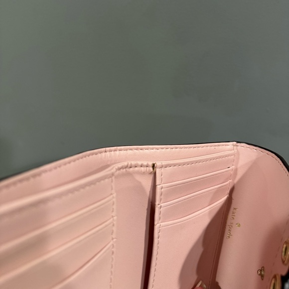 Pink Kate Spade Trifold Wallet - Picture 8 of 9
